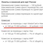 Transferts instantanés de carte à carte de la Sberbank Comment transférer de l'argent d'une