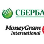 Sistema de transferência de dinheiro MoneyGram através do Sberbank